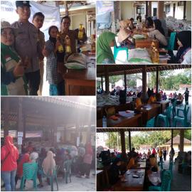 PEMBAGIAN BERAS CPP KALURAHAN KAMPUNG